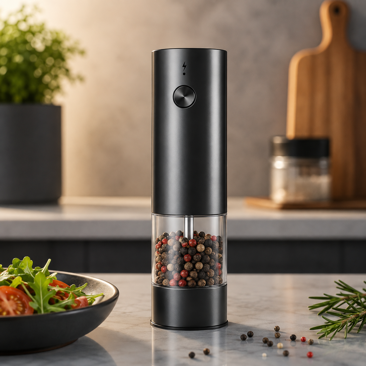 Automatic spice Grinder.